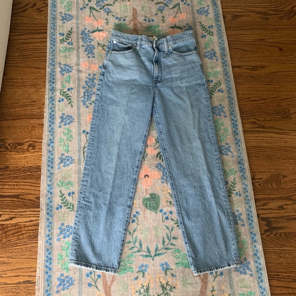 Madewell Perfect Vintage Straight Jeans - Picture 1 of 3